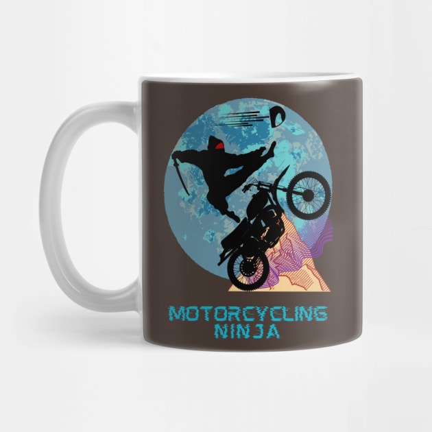 Motorcycling Ninja - Funny Ninja by SEIKA by FP